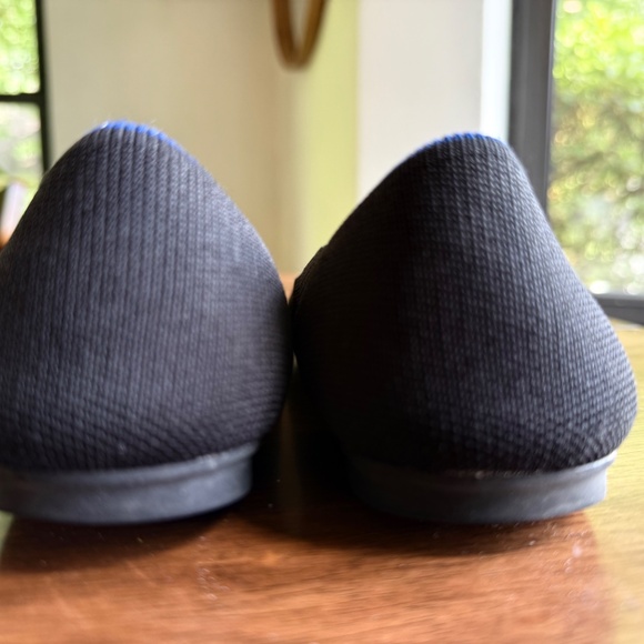 Rothy's Black and Blue Flats - Picture 3 of 3